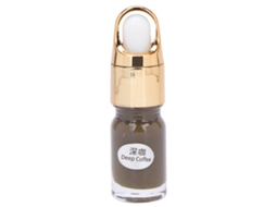 Tinta De Tatuagem Profissional Pigmento Para Maquiagem Ink Facil De Pintar Suprimentos 5ml Café Escuro