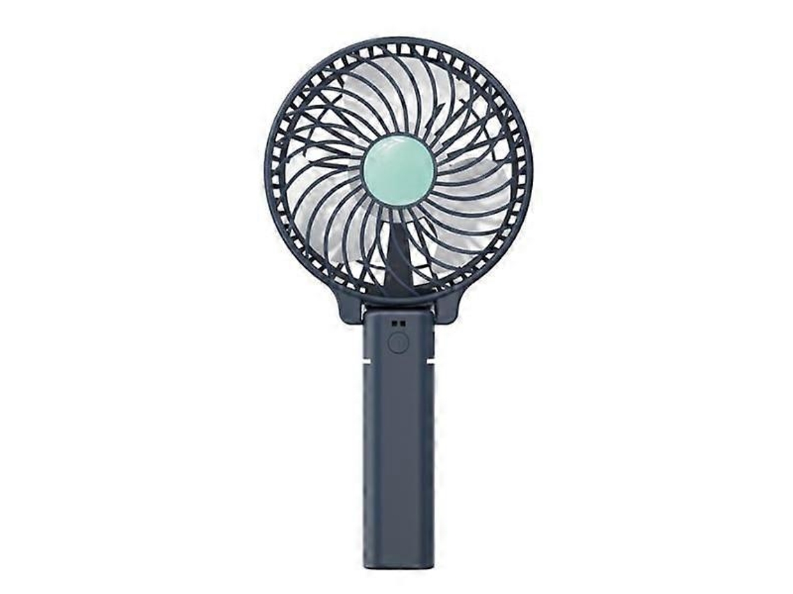 Ventilador Portátil Usb De Mão, 3 Velocidades, Dobrável Em 180°, Mini Ventilador Elétrico Pessoal Com Bateria Recarregável De 2000mah