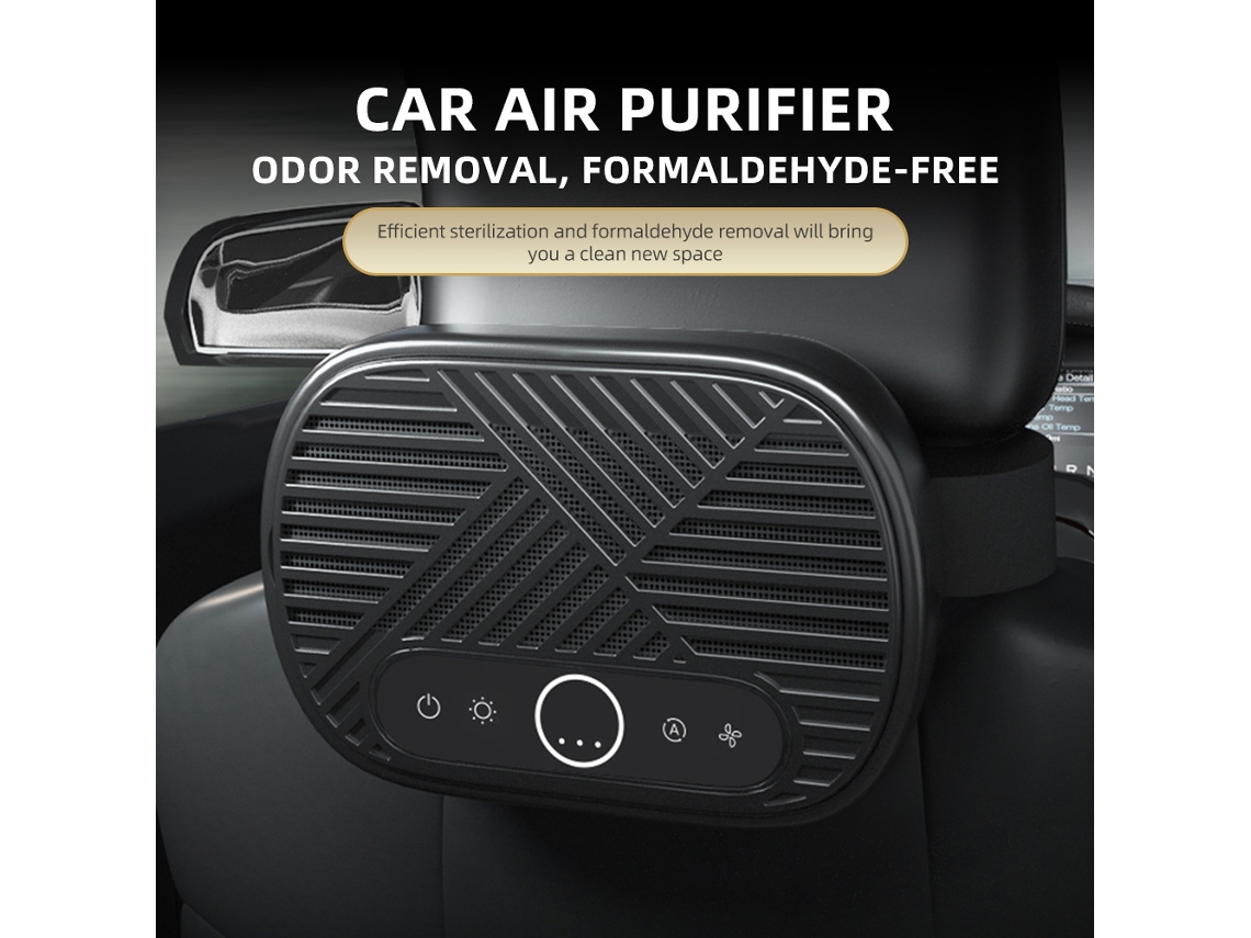 Purificador de Ar LAXISCREED H12 Hepa com Íons Negativos e Aromoterapia para Casa e Carro