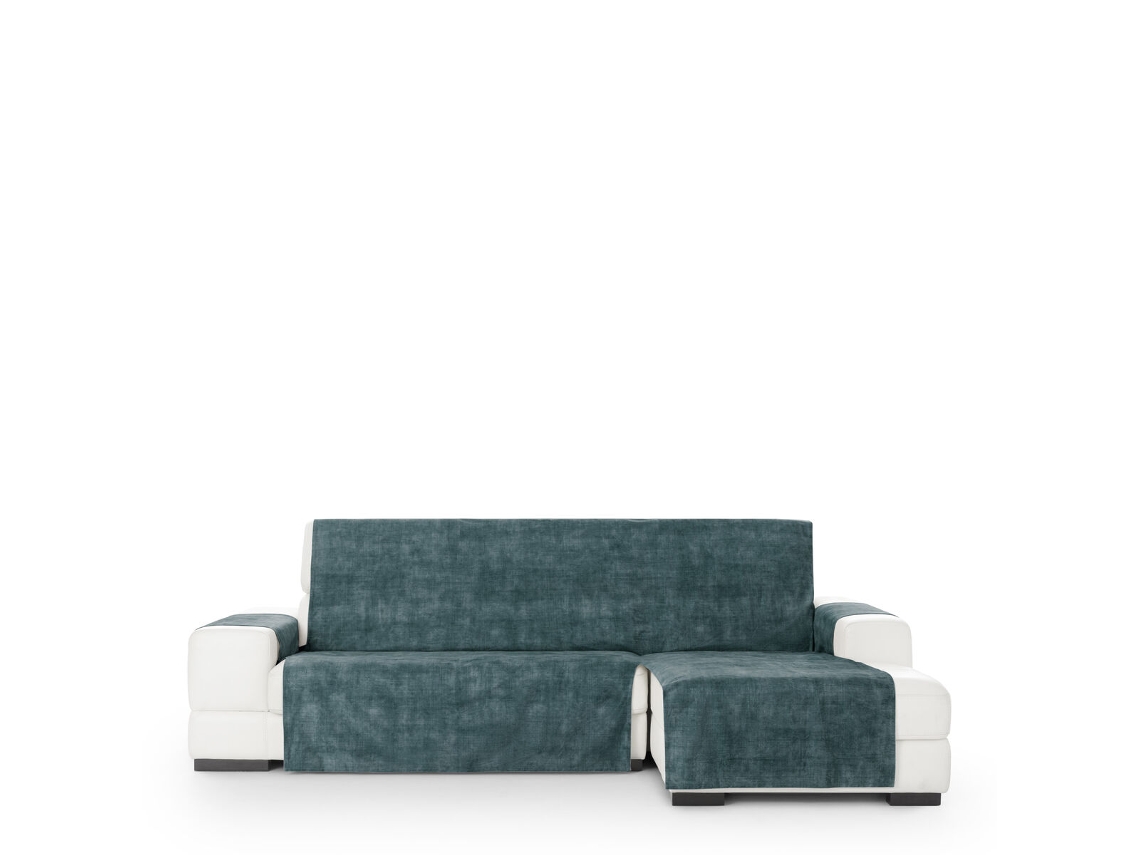 Capa para chaise longue de braço curto direito EYSA TURIN Azul 100 x 110 x 350 cm