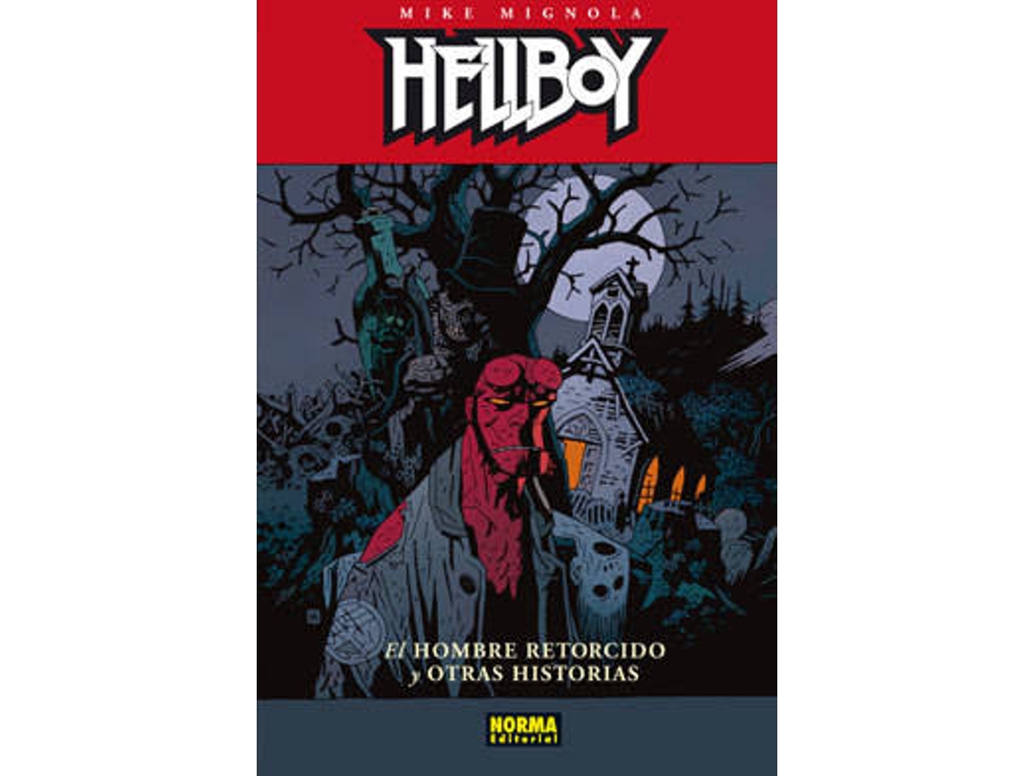 Livro Hellboy, 13 Hombre Retorcido de Mike Mignola (Espanhol)