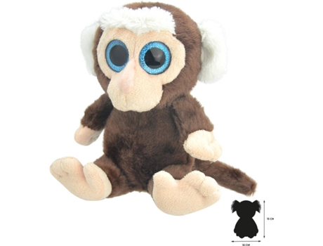 Peluche  Saguim (11 x 18 x 15 cm - Poliéster)
