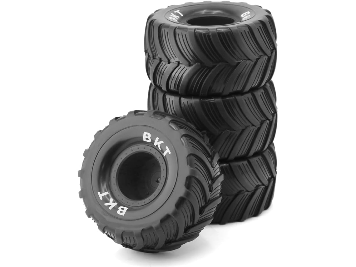 Pneus hexagonais 100mm para carros RC SFUSHOS