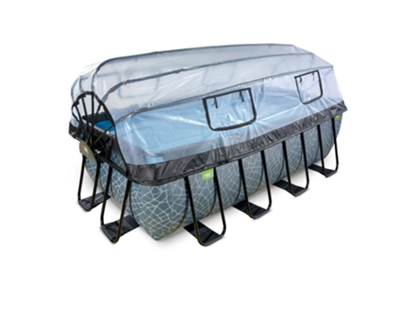 Piscina Tubular EXIT TOYS (TU - Cinzento)