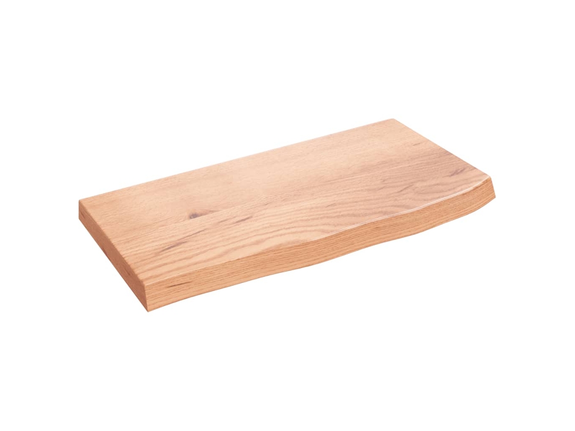 Bathroom Countertop, Bathroom Countertops Vidaxl Marrom Madeira De Carvalho (60 X 30 X 4 Cm)