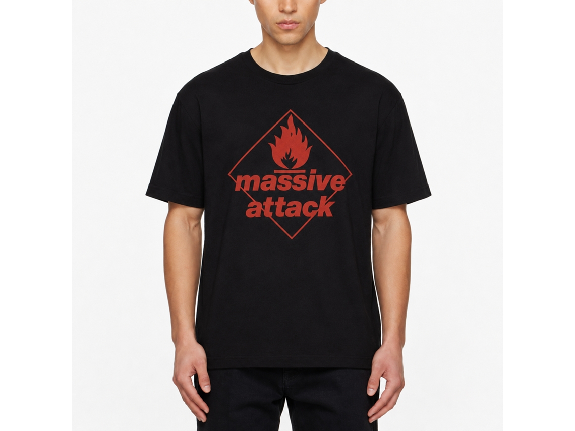 Massive Attack Blue Lines T-shirt Unisex Adults Size:m