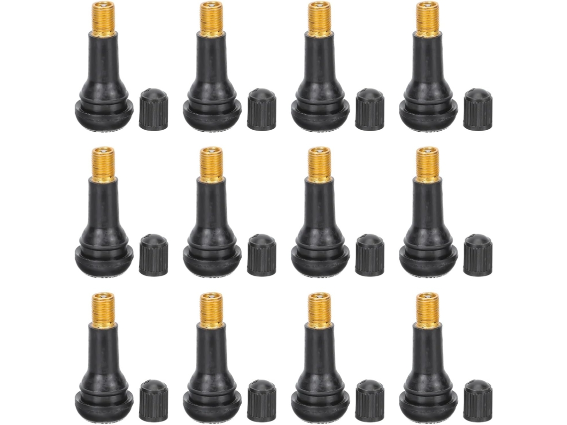 Conjunto De 20 Válvulas De Borracha Para Pneus De Carro.