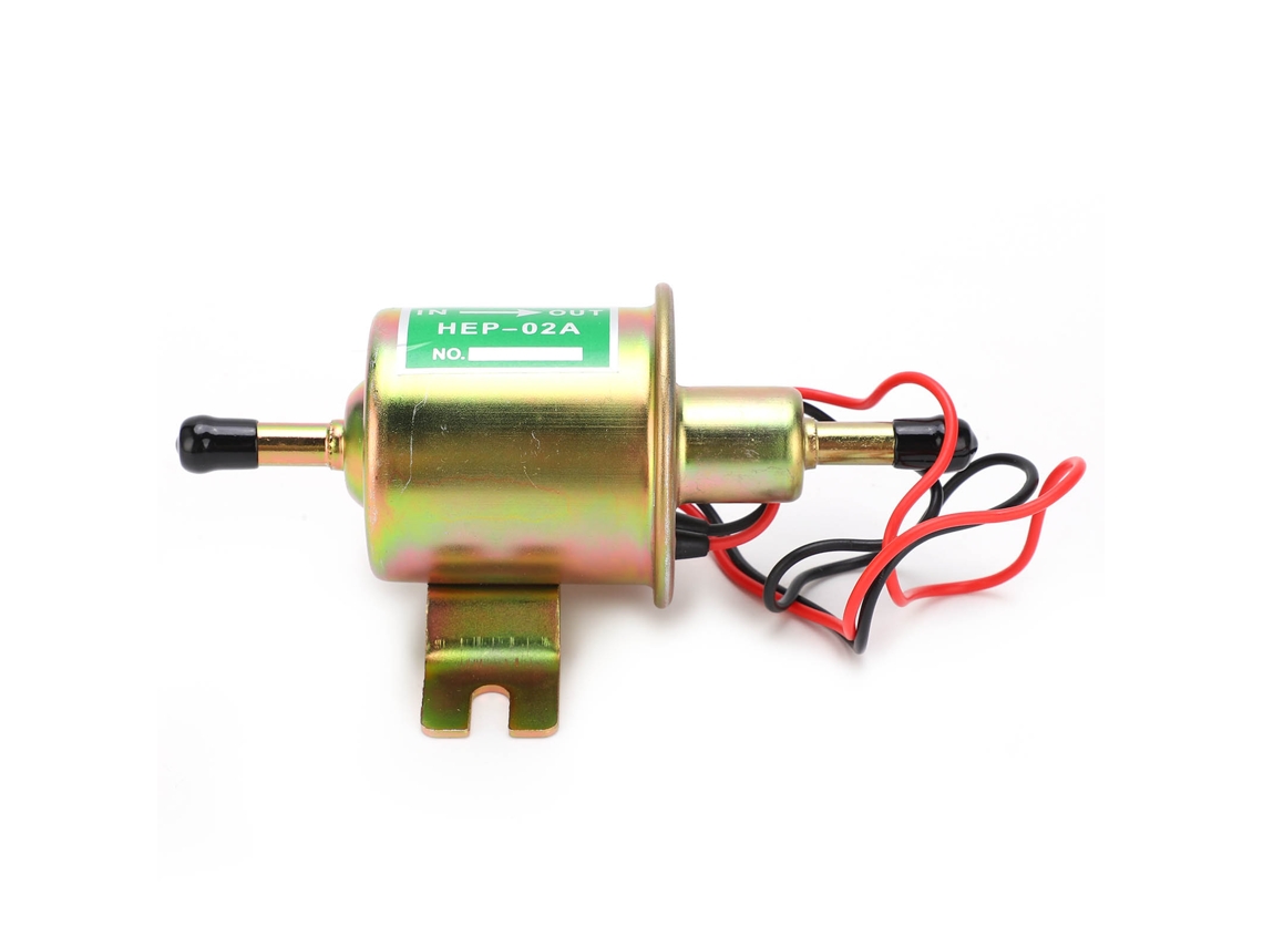 Bomba De Combustível Elétrica Universal Inline Baixa Pressão 12v Hep‑02a Para Carro Caminhão Navio