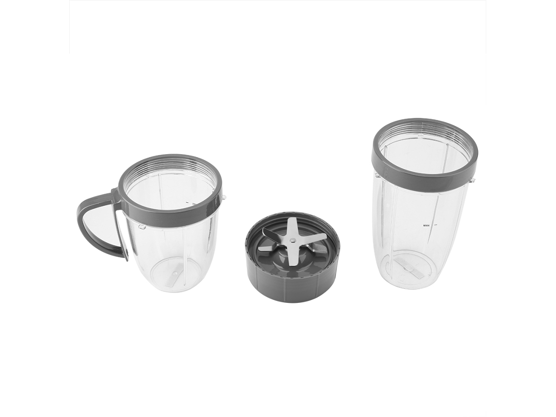 Laxiscreed Kit De Peças Para Liquidificador Com Copos De 700ml E 500ml E Lâminas De Alta Eficiência