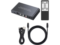 Conversor Digital-analógico Coaxial Toslink Com Comando Infravermelho, 192