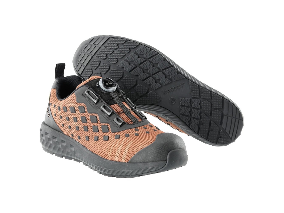Sapatos De Segurança Footwear Customized F0650 Castanho EU 36 MASCOT