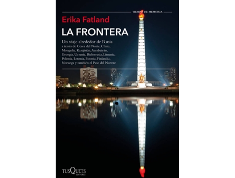 Livro La Frontera de Erika Fatland (Espanhol)