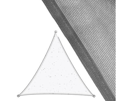 Toldo LOLA HOME Triangular (5x5x5 cm - Cinzento - Fibra)