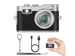 Mini Câmera Portátil com Tela Hd de 0,96", Câmera Digital 1080p de 2mp, Câmera de Chaveiro, Presente Ideal para Crianças TAISHENGDA