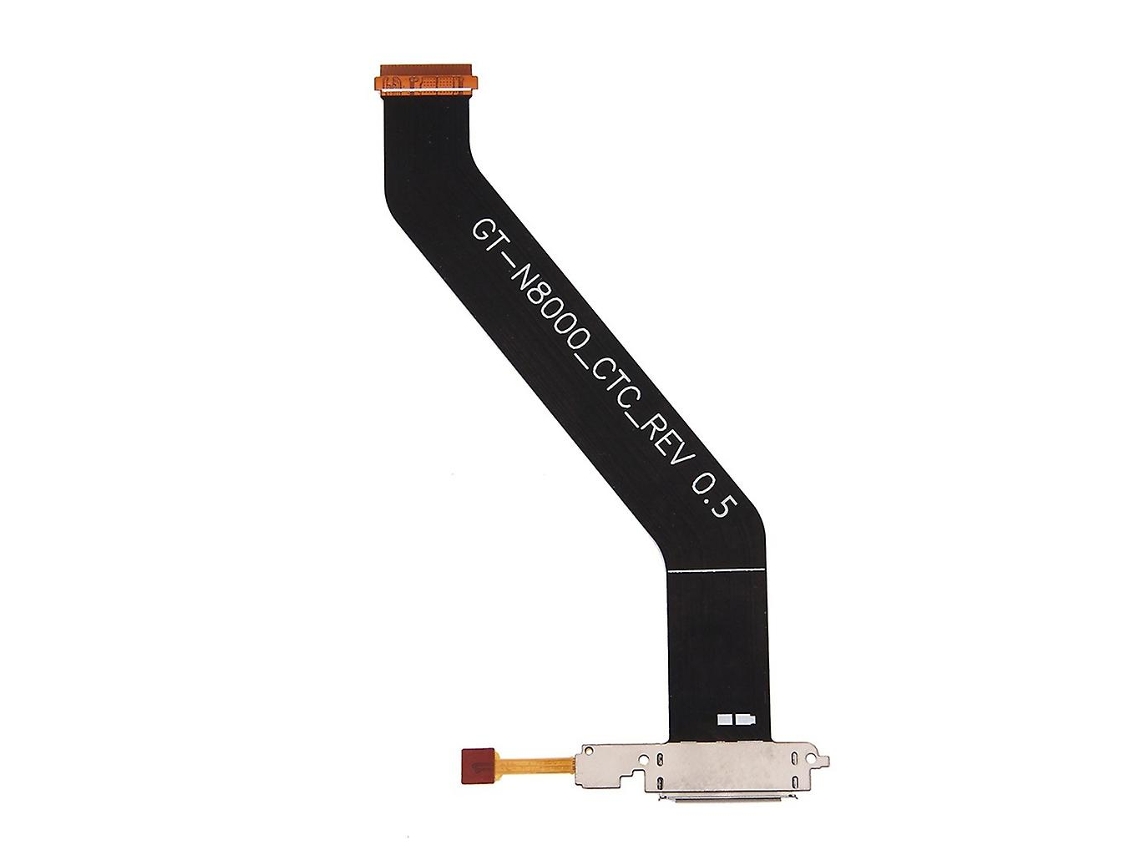 Cabos Flexíveis De Carregamento Dos Portos De Interface Usb Para Galaxy Note/n8000/p7500