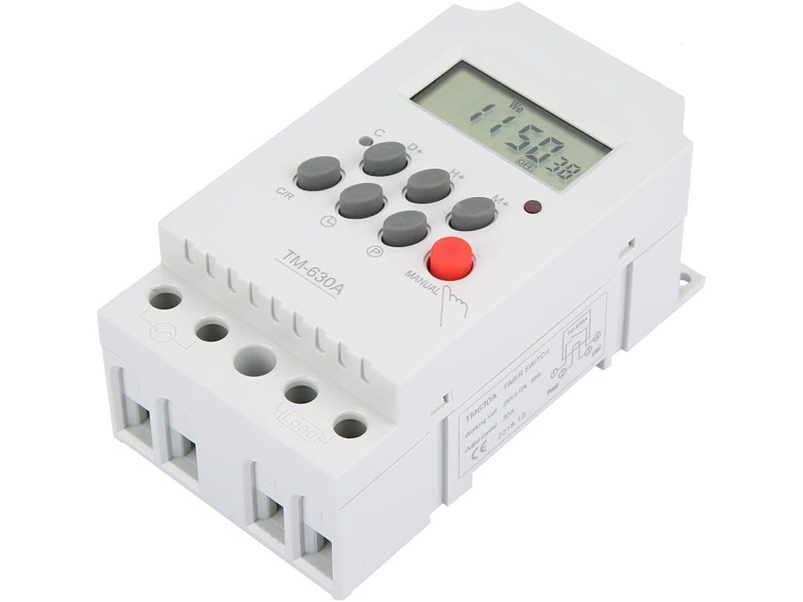 Interruptor Temporizador Programável Relé Digital 12v Dc Desliga