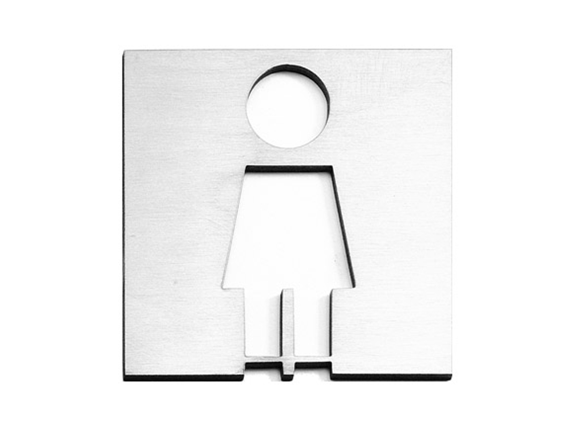 Placa Icono ESTAMP Inox 100 Mm