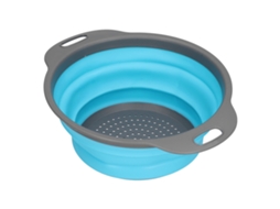 Cesta de Drenagem LAXISCREED Silicone Pequena Azul