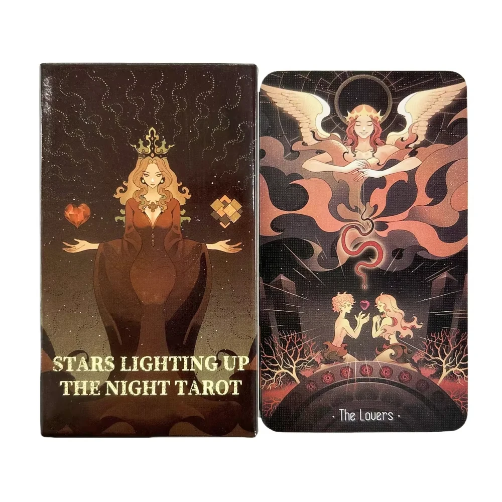 Cartas De Tarô Com Desenhos De Linhas Requintadas, Adequadas Para Iniciantes.