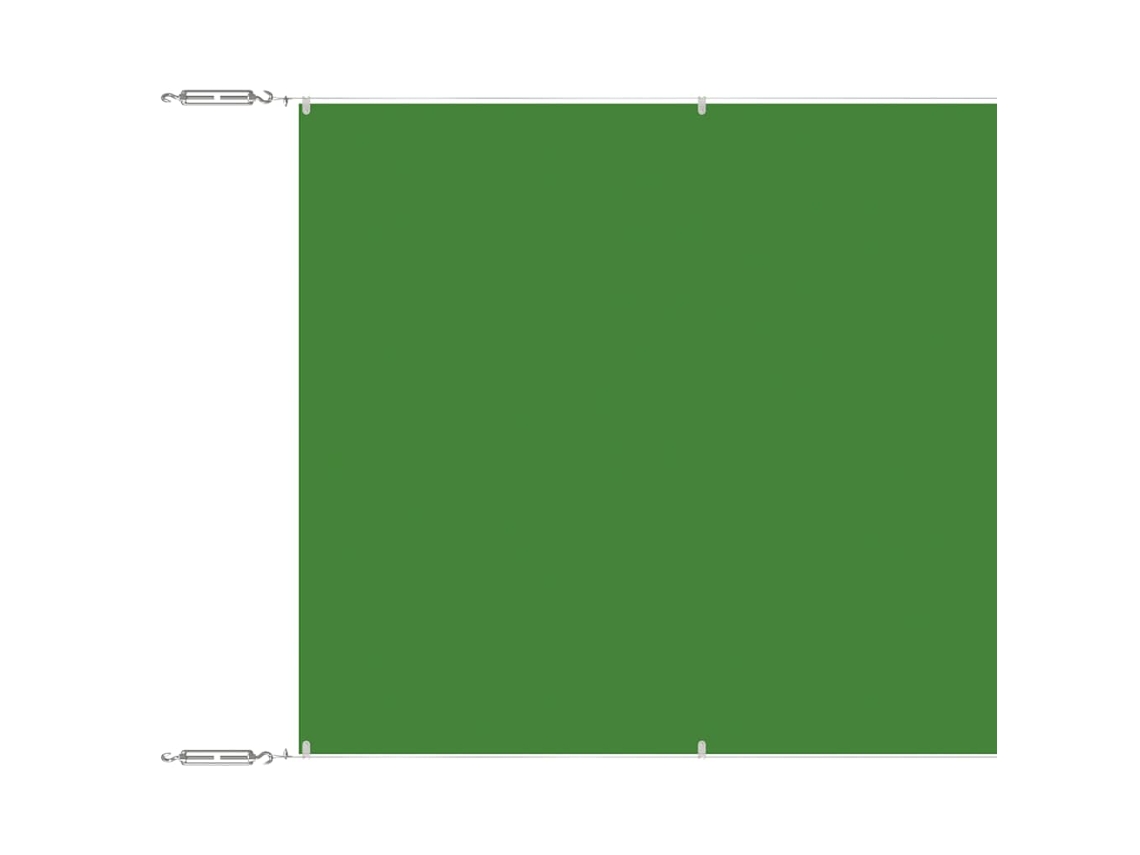 Toldo vertical 100x1000 cm em tecido Oxford verde claro - EXCLUSIVO DA MAISON
