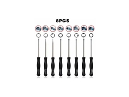 Conjunto De Chaves De Ajuste De Carburador Para Roçadeiras E Motosserras, Pacote Com 8 Peças. Inclui: Chave Inglesa Dupla