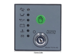 Controlador De Gerador Com Chave E Indicador Led