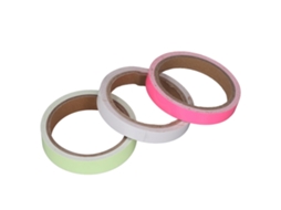 3pcs Fita Luminosa Fluorescente Reflexiva 5m Adesiva Pvc Para Palco Noite Verde Azul Rosa