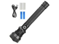 Lanterna Led Lanterna Led de 150.000 Lúmens Altos Ipx7 À Prova D'Água e 5 Modos Preto BISBISOUS VIGA EUROPE