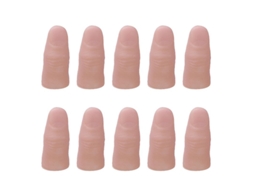10Pcs Dedos Falsos com Unha ALLINLESS