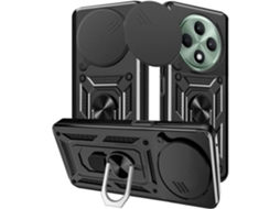 Capa Para Oppo Reno 12f / 12 Fs (4g) (5g) À Prova De Choque Com Anel De Proteção Para Lente Protetor De Tela Para Celular Fanpespvayotoy