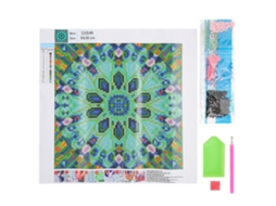Kit De Pintura Com Diamantes Laxiscreed Para Relaxamento E Criatividade Em Casa