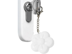 Luz De Bolsa - Mini Chaveiro Recarregável Com Led Em Formato Flor