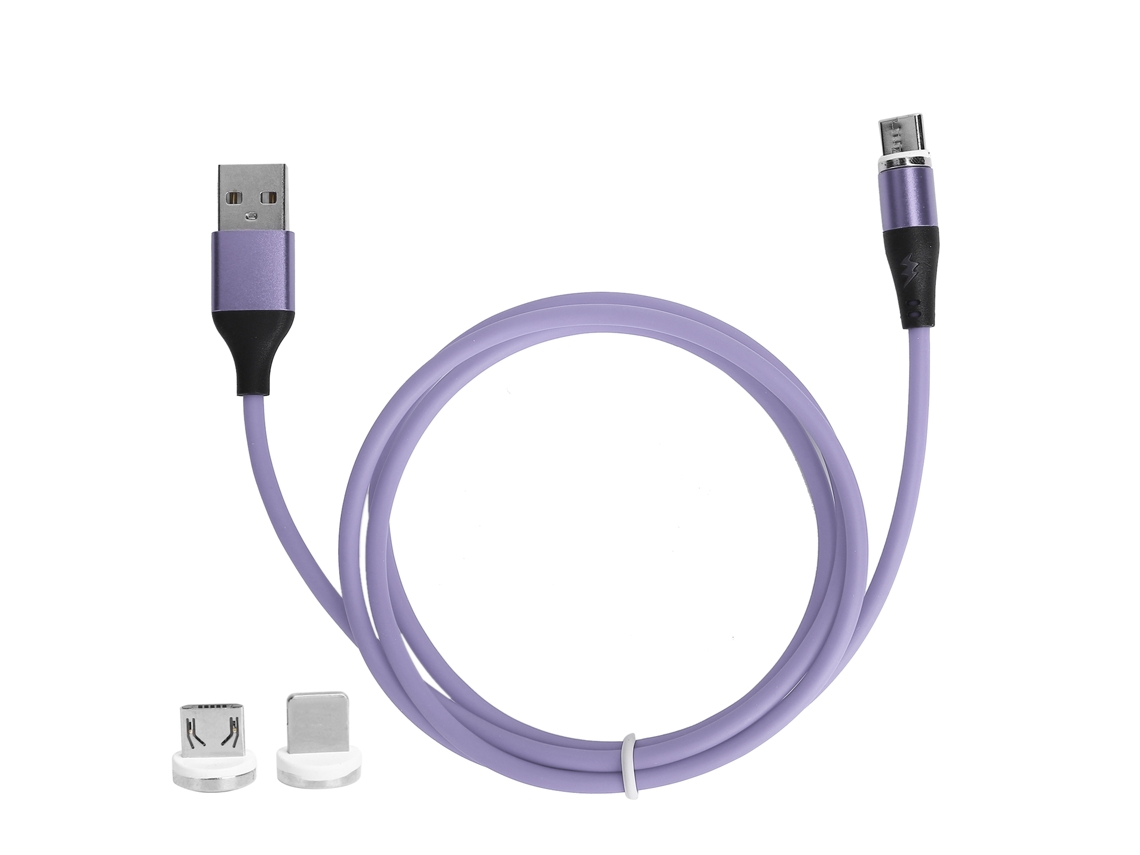 Cabo de Dados Magnético 3 em 1 para Android e Apple EOOCOO