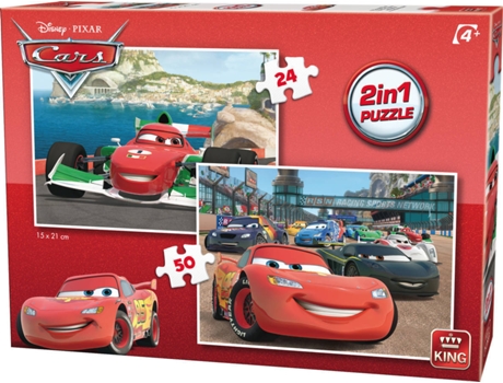 Puzzle 2D  Disney 2in1 Cars 24/50 pcs (24 peças)