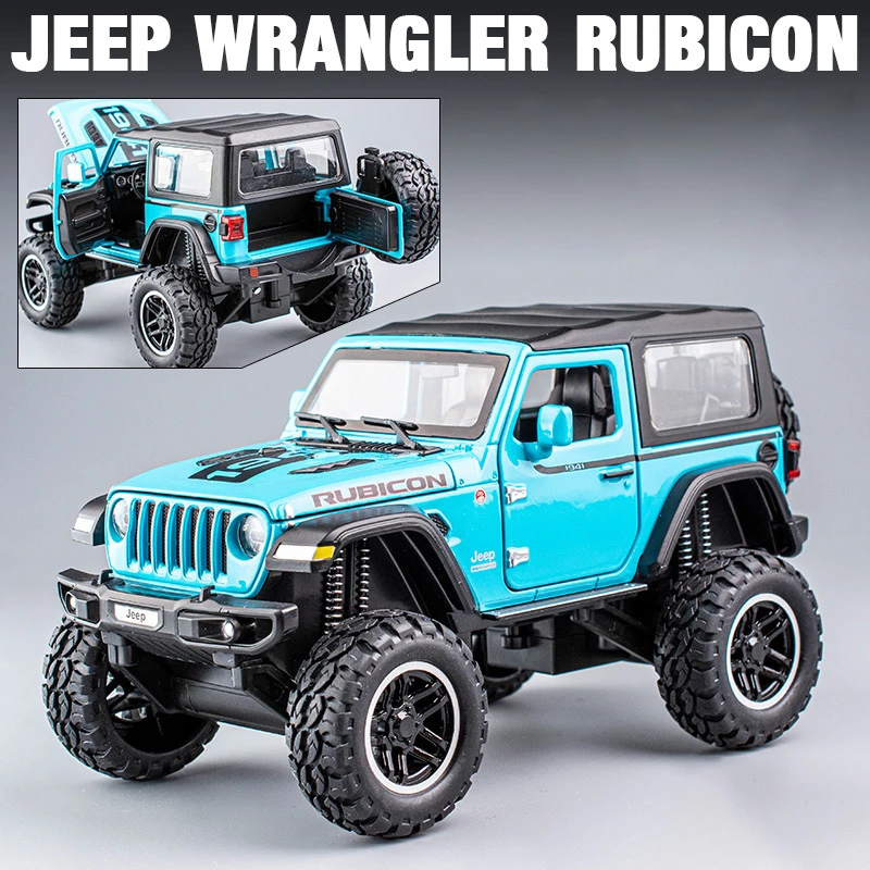 (azul) Miniatura De Carro Em Escala 1:20, Altamente Realista E Requintada, Feita De Liga Metálica Para Uso Off-road.