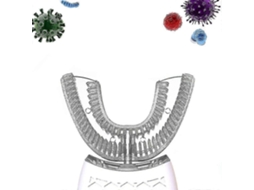 Escova De Dentes Ultrassônica Elétrica, Ferramenta De Cuidados De Clareamento De Dentes Em Forma De Silicone U, Escova De Dentes Elétrica Adulta