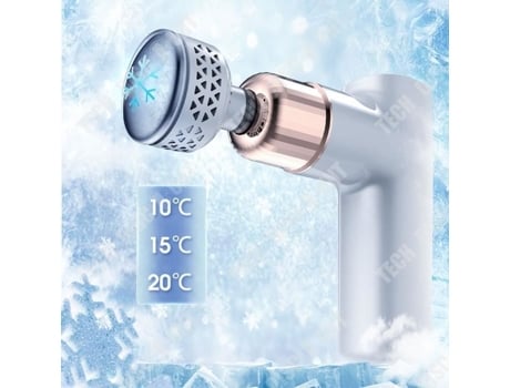 Pistola De Massagem Td® Pistola De Fáscia Quente E Fria Para Relaxar Os Músculos Compressa Massageadora Portátil Para Casa Zentavo