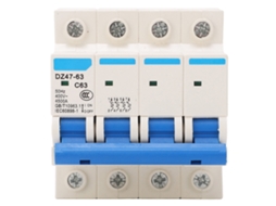 Disjuntor Compacto Laxiscreed 4p Com Capacidade De Corte 4500a Para Instalação Elétrica Segura