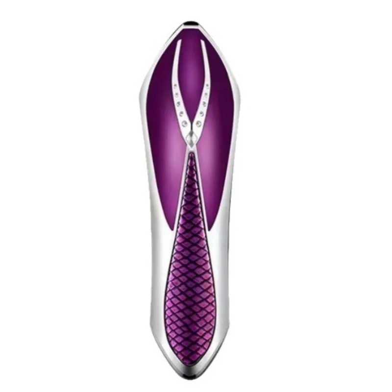 (roxo) Aparelho Multifuncional De Beleza Para Massagem Facial E Limpeza Com Microcorrente