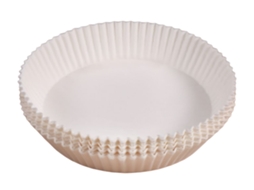 Papel Lurelia Para Fritadeira Air, 100 Unidades, 16 Cm, Descartável, Branco