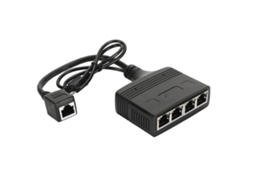 Divisor Ethernet LAXISCREED 1 para 4 Alta Velocidade