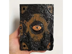 Lurelia Livro Olho Do Diabo Halloween Assustador Em Metal Para Jardim, Varanda E Casa