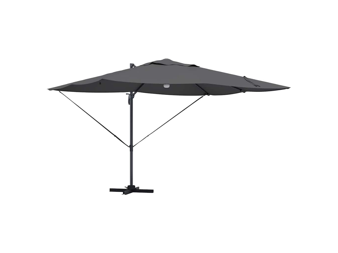Maison Exclusive - Guarda-sol Antracite 351 X 250 X 253 Cm Poliéster E Alumínio