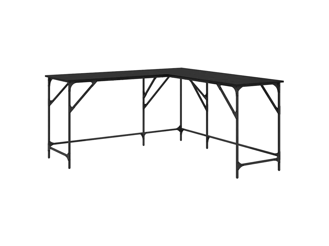 Mesa MAISON EXCLUSIVE Carvalho Preto 149x149x75 cm Madeira Processada