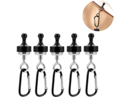 Ganchos Magnéticos Para Camping, Gancho Magnético Com Mosquetão, Ideal