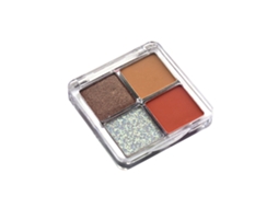Paleta De Sombras Para Olhos Holográfica Com Glitter