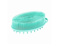 Escova De Banho De Silicone 2 Em 1 Para Limpeza E Massagem Corporal E Capilar. Nostalgia88