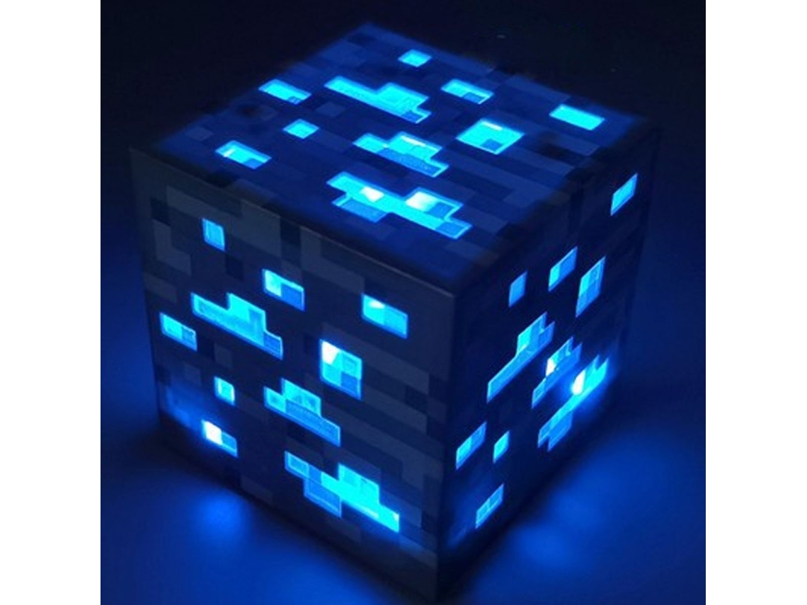 Lanterna Periférico para Jogos Recarregável com Luz Noturna Azul Miner Klb BRILVIBERA