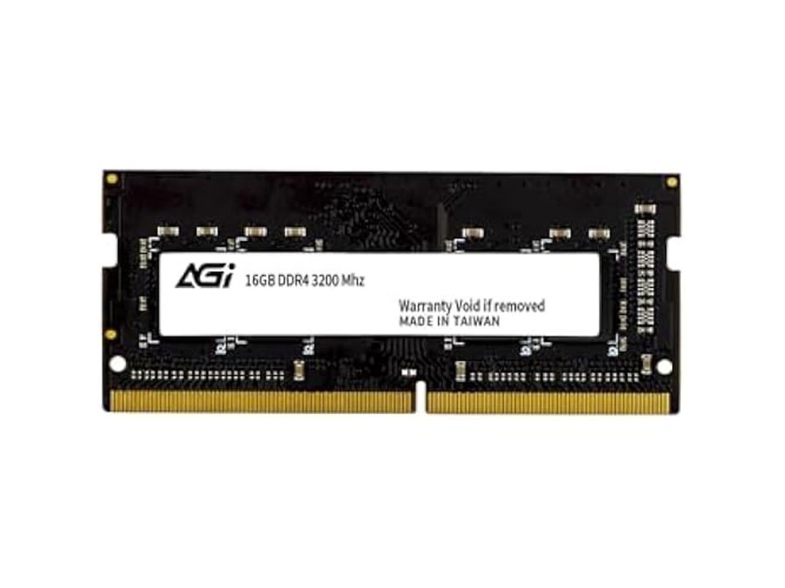 Faixa de Ram AGI Sd138 Ddr4 16Gb 3200 Mhz Cl22 Não Ecc Compatível com Laptop/Notebook