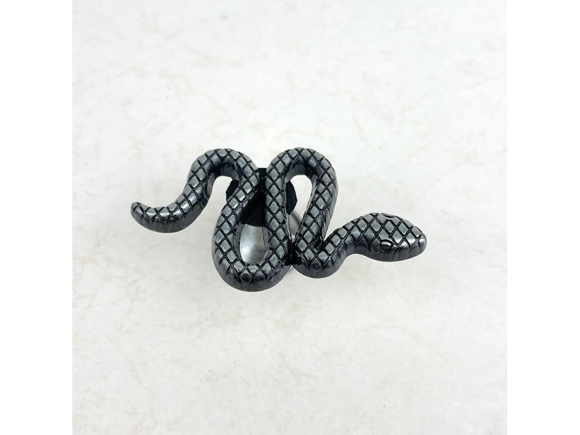 Puxador De Gaveta Em Liga Zinco Formato Cobra, Puxador De Armário Dourado Antigo Para Cômoda Ou Porta, Puxador De Móveis